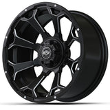 GTW Raven Off-Road Wheel, Matte Black, 15x7