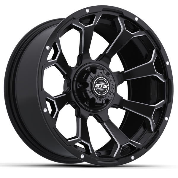 GTW Raven Off-Road Wheel, Matte Black, 15x7