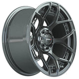 MadJax Flow Form Evolution Gunmetal Wheels 15x7 with GTW Fusion GTR Street Tires