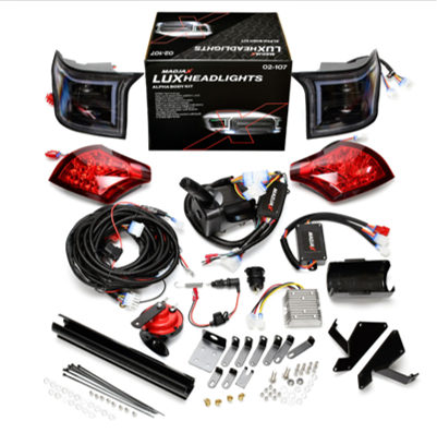 Madjax LUX Light Kit, Club Car Precedent with Alpha Body