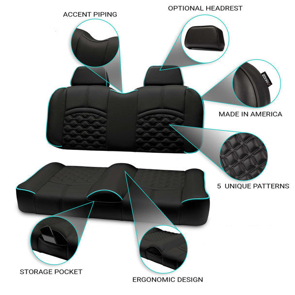 Modz FS1 Custom Front Seat, Black Base