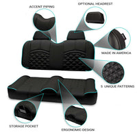 Modz FS1 Custom Front Seat, Black Base