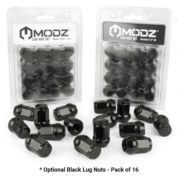 T&W Combo - MODZ® 14" Assassin Glossy Black with Ball Mill Wheels