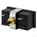 Charge Meter, Horizontal Digital, 48V