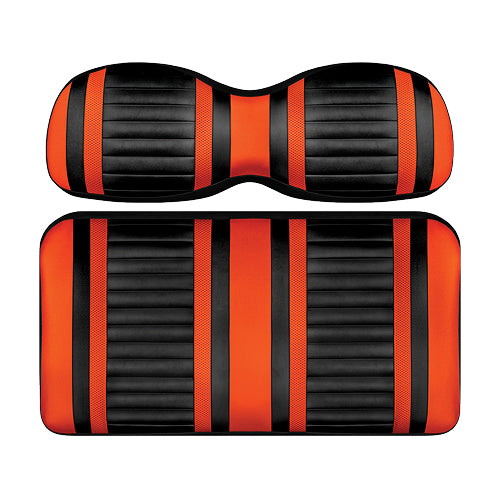 DoubleTake Extreme Series Cushions, Black/Orange