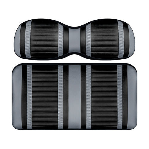 DoubleTake Extreme Series Cushions, Black/Silver