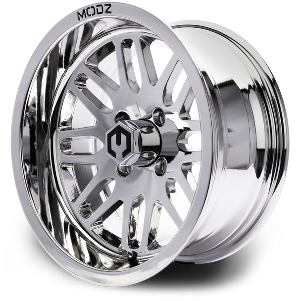 MODZ® Mayhem Chrome 14" Golf Cart Wheel