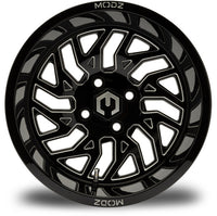 MODZ® Carnage Glossy Black 14" Golf Cart Wheel