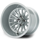 MODZ® Assassin Glossy Silver 14" Golf Cart Wheel