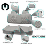 Modz FS1 Custom Front Seat, Gray Base