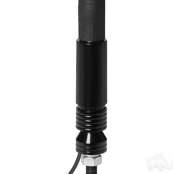 LED Whip Light Stick, 6' RGB Wrapped with remote Control Color