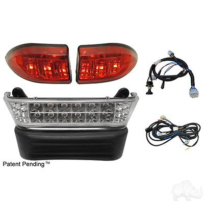 LED Light Bar Kit, Club Car Precedent, Electric 08.5+, 12-48v