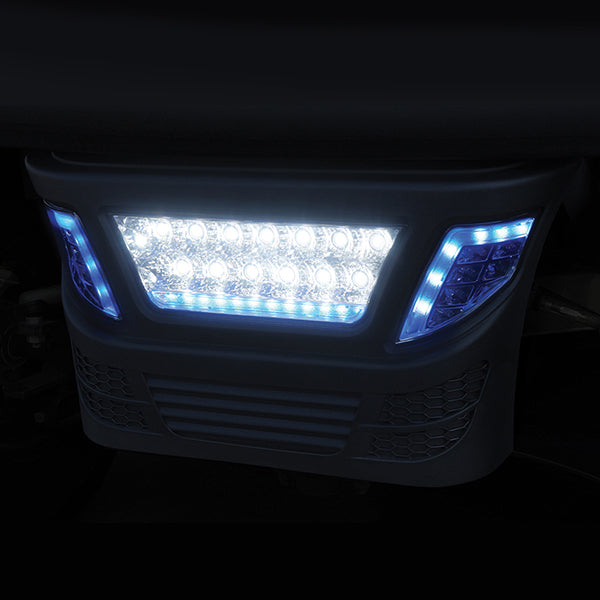 LED Light Bar Kit, RGBW, Club Car Precedent, Electric 08.5+, 12-48v, (Deluxe, Linkage)
