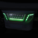 LED Light Bar Kit, RGBW, Club Car Precedent, Electric 08.5+, 12-48v, (Standard, Linkage)