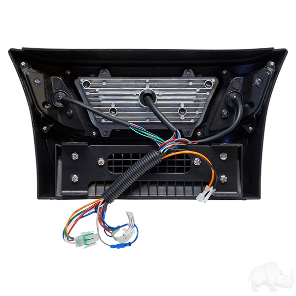 LED Light Bar Kit, RGBW, Club Car Precedent, Electric 08.5+, 12-48v, (Deluxe, Linkage)
