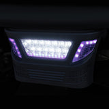 LED Light Bar Kit, Club Car Precedent, Gas 04+ & Electric 04-08.5, 12-48V, (Standard, Linkage)