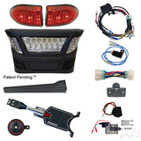 LED Light Bar Kit, Club Car Precedent, Gas 04+ & Electric 04-08.5, 12-48V, (Standard, Linkage)