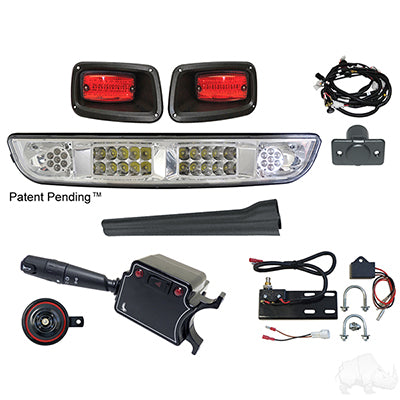 LED Light Bar Kit, EZGO TXT, Electric , 1996-2013, (Deluxe, Switch)