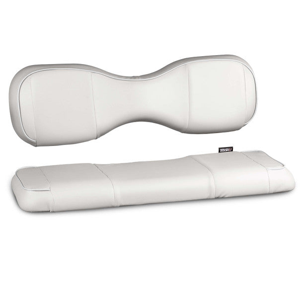 Modz RC Custom Rear Seat Covers, White Base