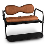 Modz Flip4 RS Custom Golf Cart Rear Seat Kit, Rust Base
