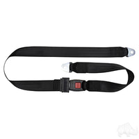 Rhox Seat Belt, Black, 60" Fully Extended Lap Belt