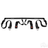 Rhox Seat Belt Kit, 2-Passenger, 60" Fully Extended