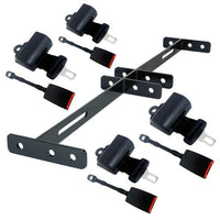 Seat Belt Kit, Retractable 4-Passenger