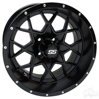 RHOX RX387 Wheel, Gloss Black, 15x7