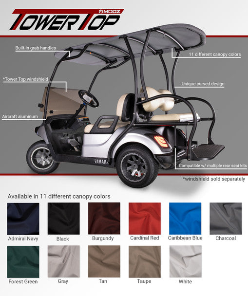 MODZ® TOWER TOP FOR YAMAHA DRIVE 2 84" 4 Passenger