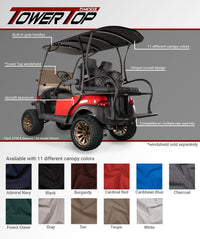 MODZ® TOWER TOP FOR Club Car Precedent, Tempo & Onward 120" 6 Passenger