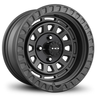 HPD HD Golf Venture Wheel, All Satin Grey, 14"