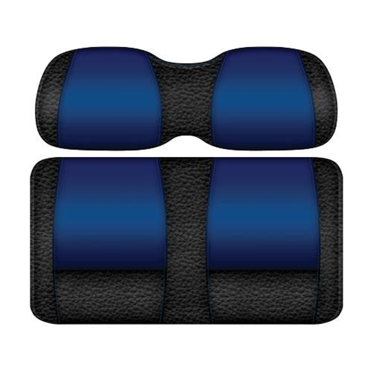 DoubleTake Veranda Series Cushions, Black/Blue