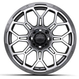GTW Bravo Wheel, Matte Gray, 15x7