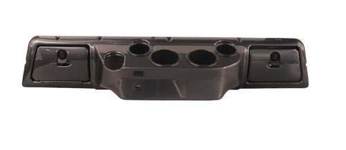 Dash, Custom, Club Car DS 1982+; Black, Woodgrain, or Carbon Fiber