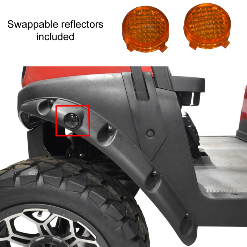 GTW Fender Flare Set, Club Car Tempo 2018+
