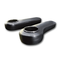 GTW Mach Series & Madjax Genesis 150 Rear Flip Seat Black Armrest Cushions