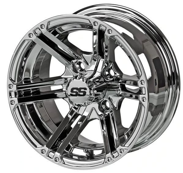 LSI Yukon Wheel, Mirror Finish, 10", 12", or 14"