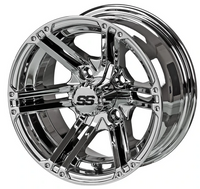 LSI Yukon Wheel, Mirror Finish, 10", 12", or 14"