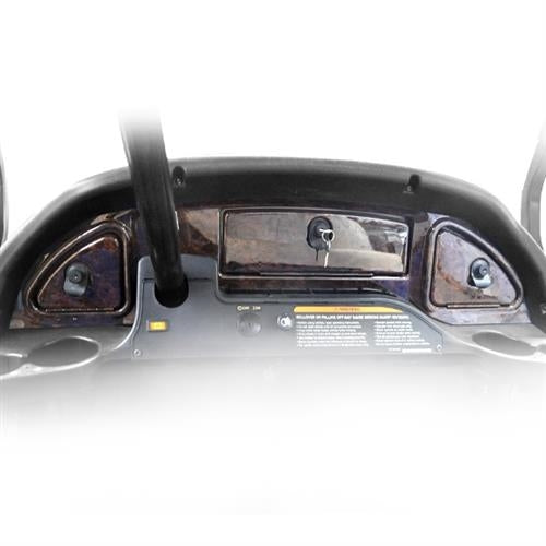 Dash, Custom, Club Car Precedent; Black, Woodgrain, or Carbon Fiber, 2008+