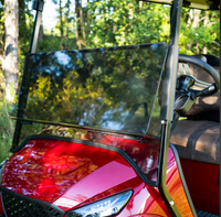 Windshield, Folding Tinted 1/4", Storm Body Kits with 1” Struts