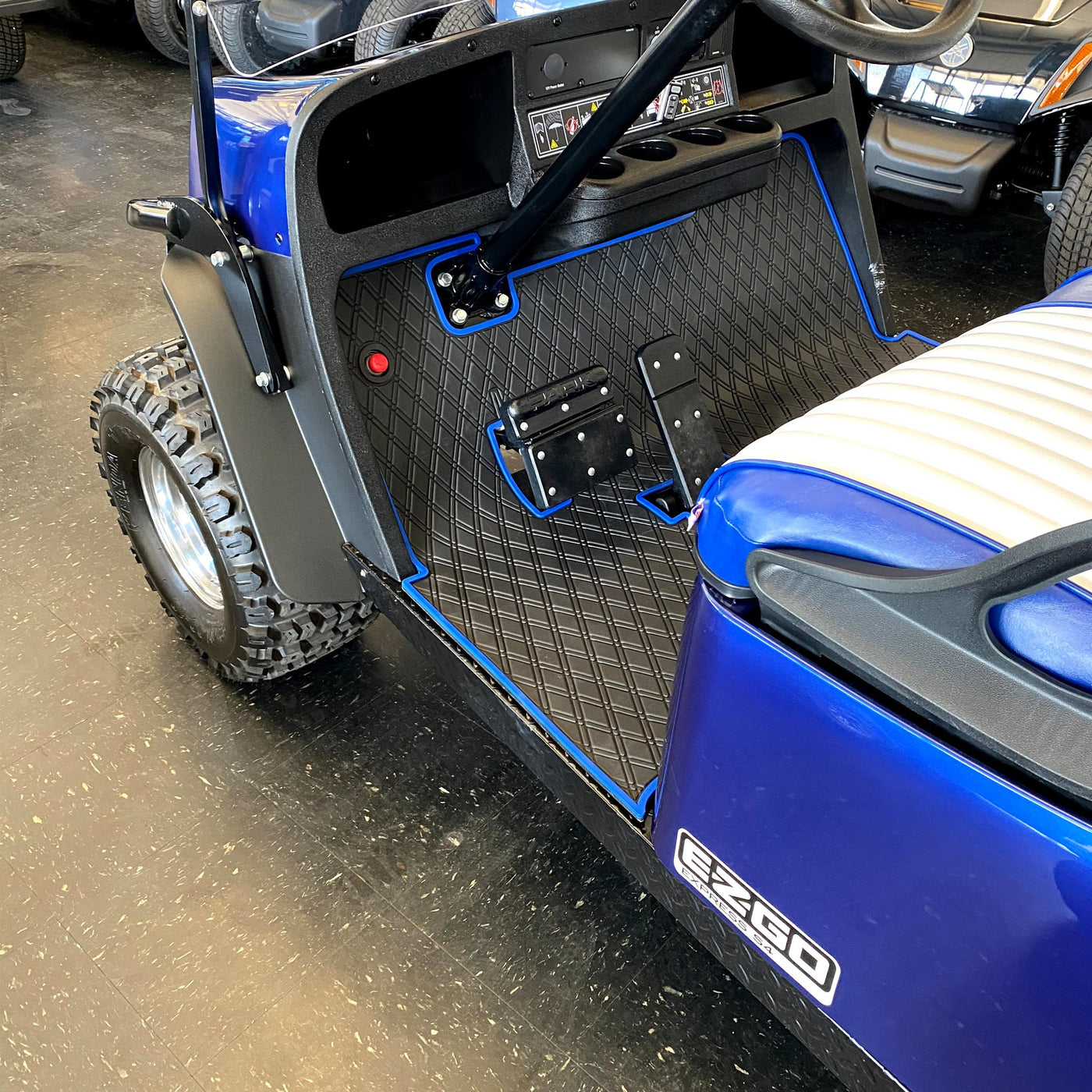 Xtreme Golf Cart Mat, EZGO TXT 1996+, S2 Pre-2020, Express S4 Pre-2020, Valor, Cushman