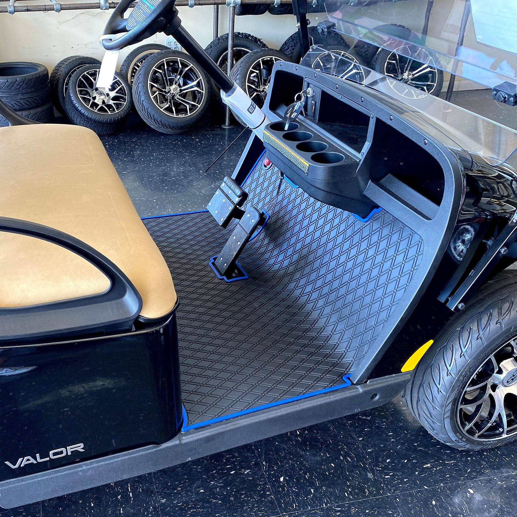 Xtreme Golf Cart Mat, EZGO TXT 1996+, S2 Pre-2020, Express S4 Pre-2020, Valor, Cushman